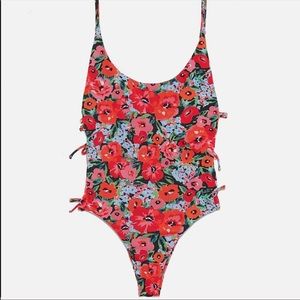 Zara one piece swimsuit